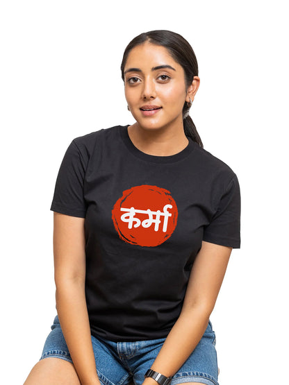 Karma -Marathi Printed T-Shirt