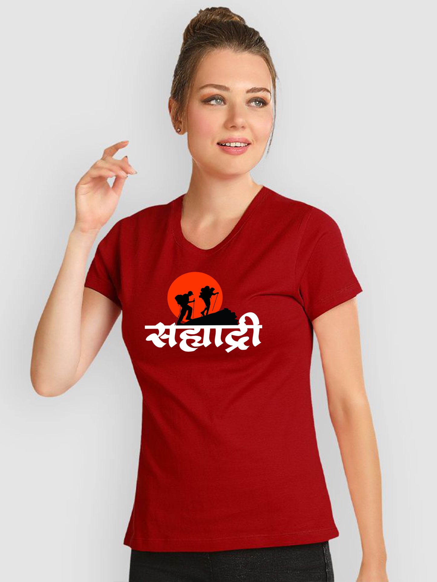 Sahyadri -Marathi Printed T-Shirt